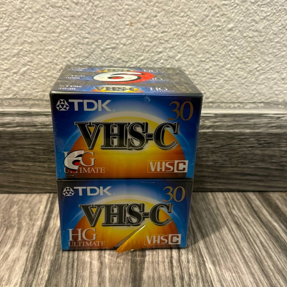 TDK VHS-C HGUltimate 30 Camcorder Tapes 6